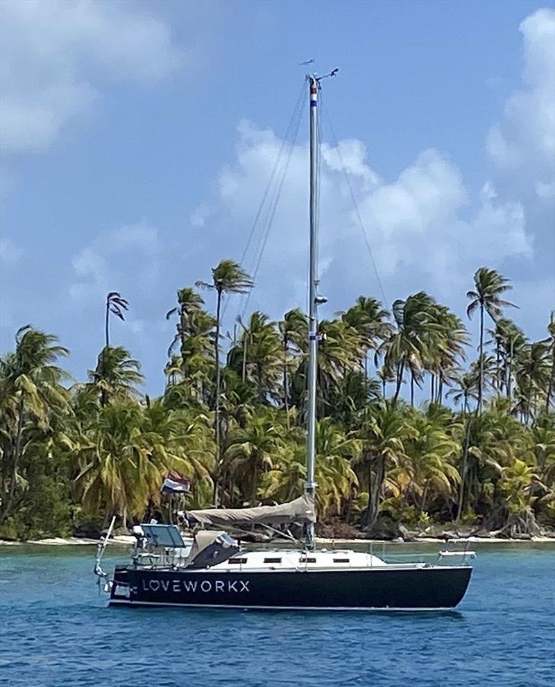 Sailing around San Blas photo copyright Jacqueline Evers taken at  and featuring the Cruising Yacht class