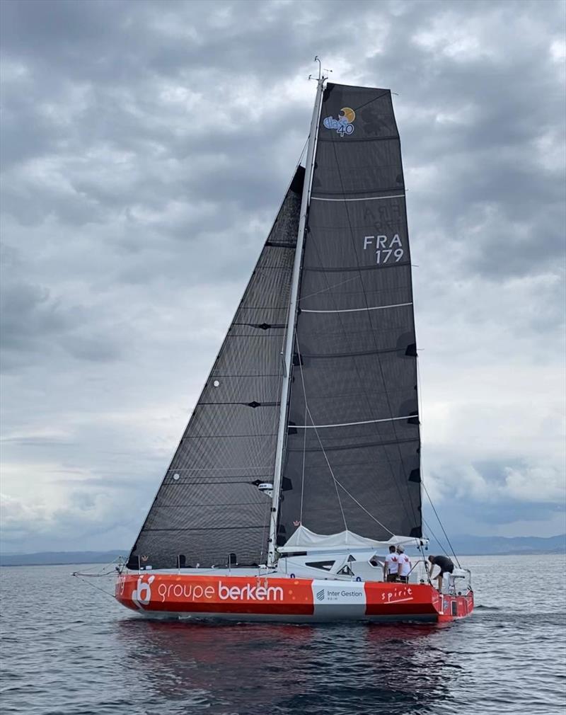 Two-Handed entry Groupe Berkem will be sailed by Laurent Camprubi and Edgard Vincens photo copyright Jean-Marie Liot / CIC Normandy Channel Race taken at Royal Ocean Racing Club and featuring the Class 40 class