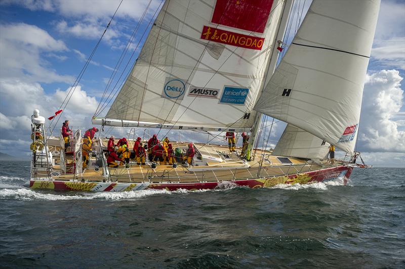 Qingdao yacht racing from Northern Ireland to London photo copyright Jason Bye taken at  and featuring the Clipper 70 class