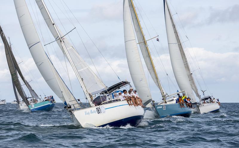 Phuket King's Cup Regatta day 2 photo copyright Guy Nowell / Phuket King's Cup taken at Royal Varuna Yacht Club and featuring the Cruising Yacht class