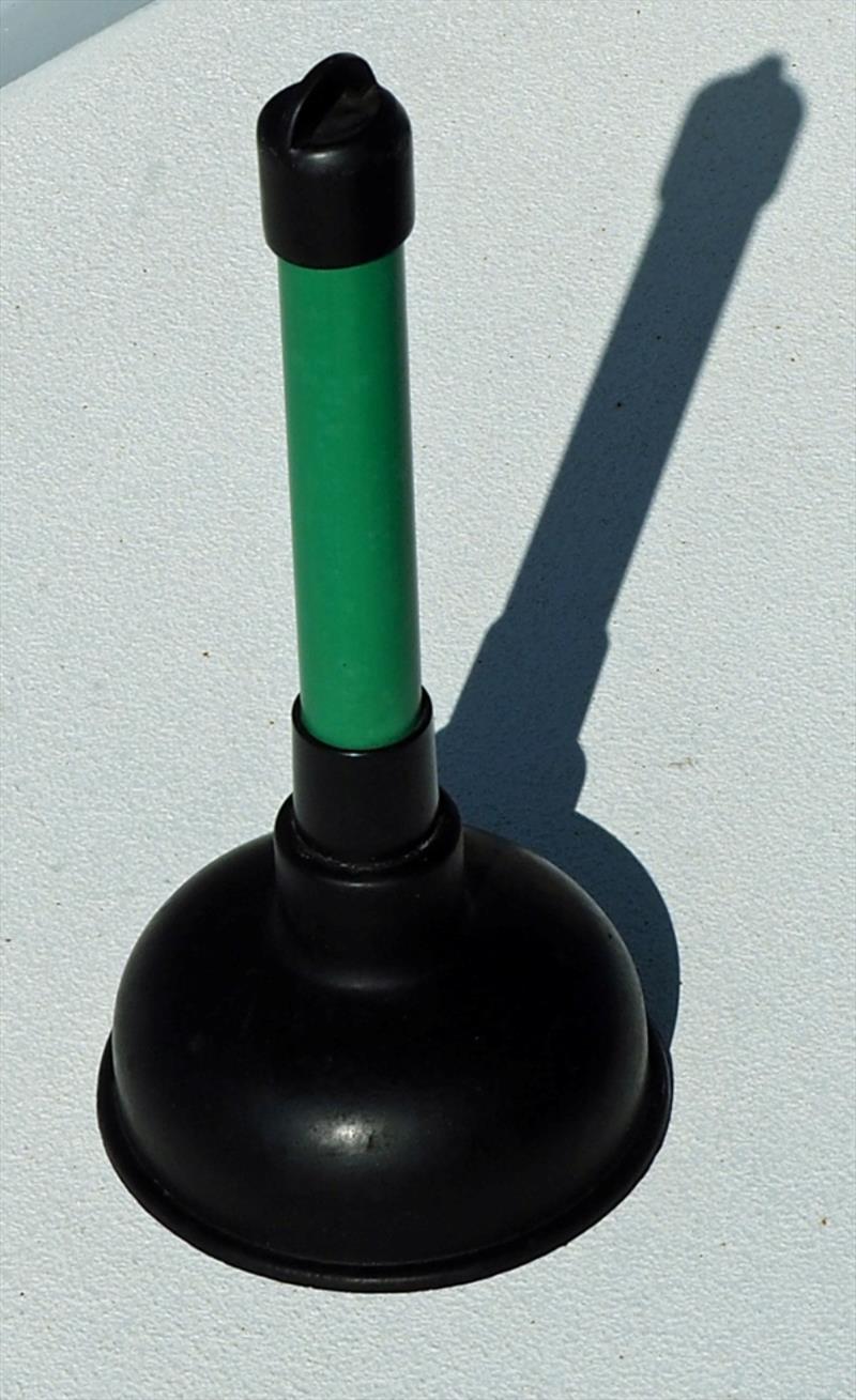Trusty Toilet Plunger photo copyright Neil Langford / SV Crystal Blues taken at  and featuring the Cruising Yacht class