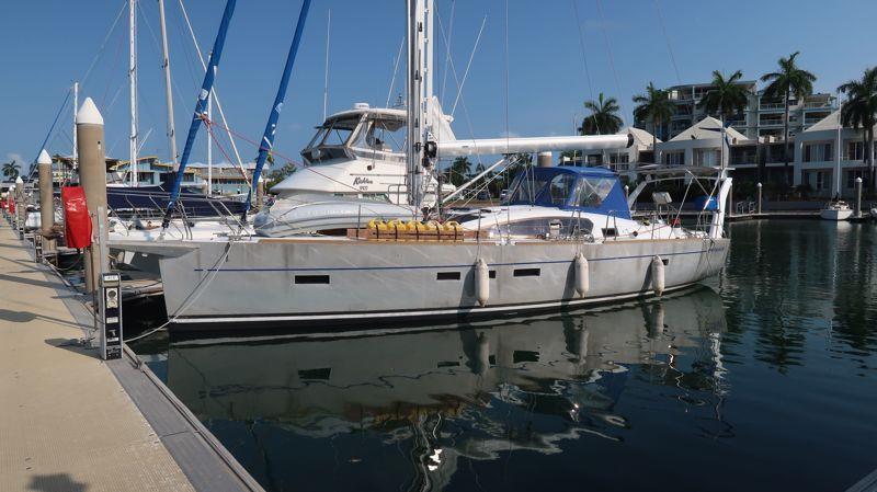 My boat, Phywave, a 2021 Allures 40.9 photo copyright Harry Anderson taken at Ocean Cruising Club and featuring the Cruising Yacht class