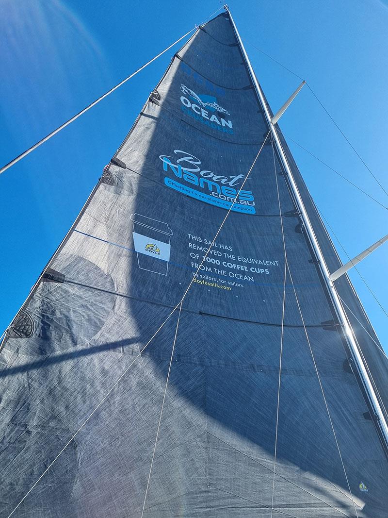 Boat Names Australia offset 7x plastic consumption with Ocean Crusaders photo copyright Ocean Crusaders taken at  and featuring the Cruising Yacht class