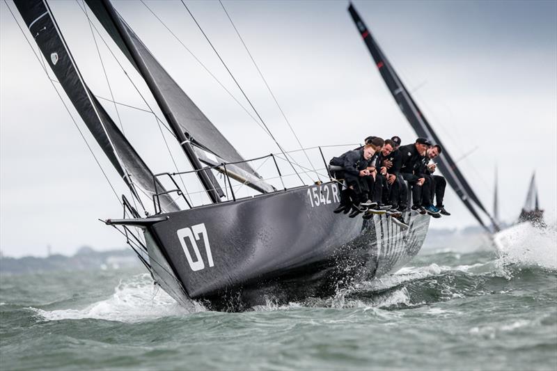 Mark Rijkse's Reichel Pugh designed 42 South in the Fast 40 class on day 2 of Lendy Cowes Week 2017 - photo © Paul Wyeth / Lendy Cowes Week