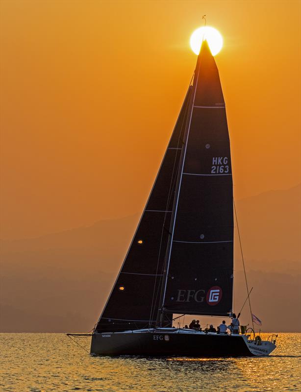 Mandrake during the Rolex China Sea Race 2016 photo copyright Rolex / Daniel Forster taken at Royal Hong Kong Yacht Club and featuring the IRC class