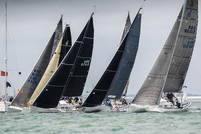 IRC Two start on day 1 of the Harken June Regatta photo copyright Paul Wyeth / www.pwpictures.com taken at Royal Southern Yacht Club and featuring the IRC class