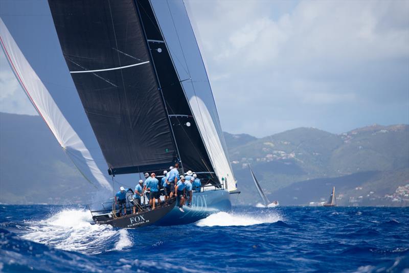 Botin 52 FOX, owned/helmed by Victor Wild, 1st in CSA-1  - 49th BVI Spring Regatta & Sailing Festival  photo copyright Alastair Abrehart taken at Royal BVI Yacht Club and featuring the IRC class