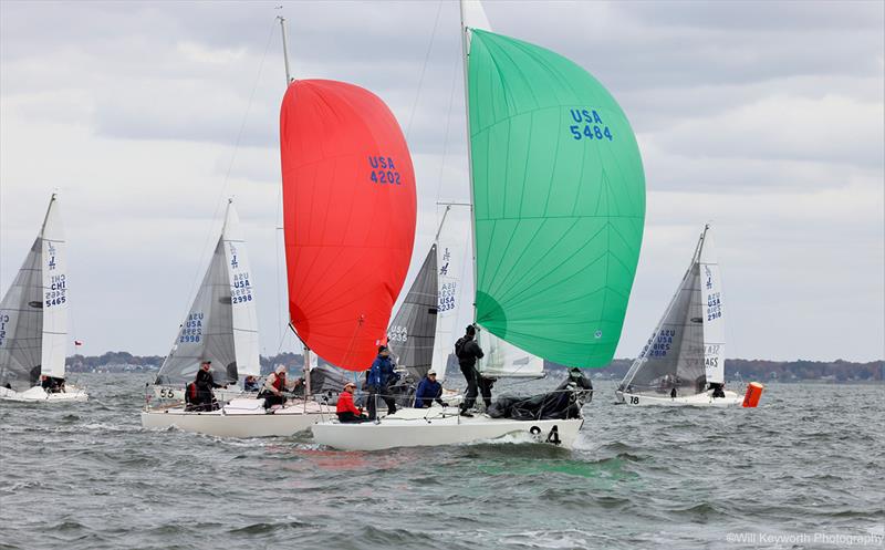 2022 J/24 North American Championship - Day 1 photo copyright Will Keyworth taken at Severn Sailing Association and featuring the J/24 class