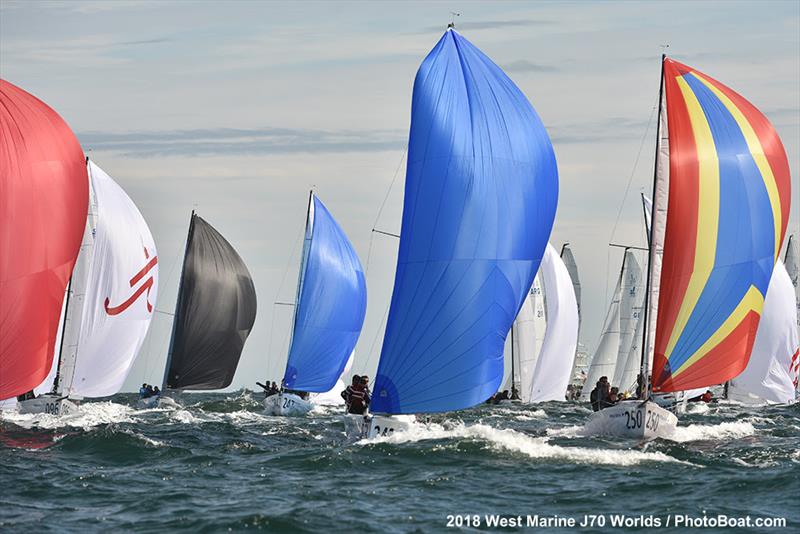 2018 West Marine J/70 World Championships - Day 3 photo copyright 2018 West Marine J/70 Worlds / PhotoBoat.com taken at  and featuring the J70 class