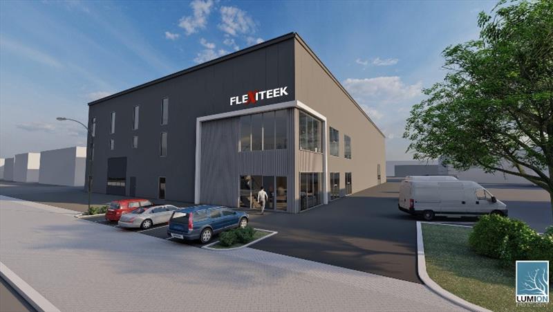 The new Flexiteek superyacht factory scheduled to open in Q3/Q4 2022 photo copyright Flexiteek International taken at  and featuring the Marine Industry class