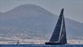 V with Mount Vesuvius in the background © Tre Golfi Sailing Week / Studio Borlenghi