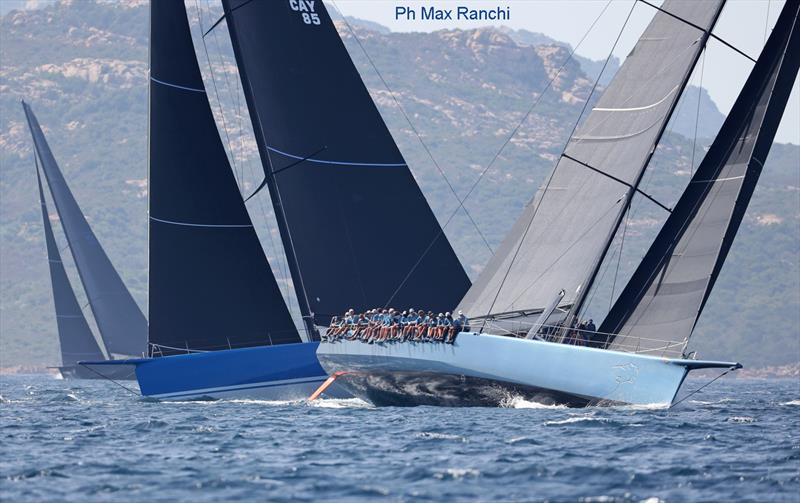 Maxi Yacht Rolex Cup 2022 day 2 photo copyright Max Ranchi / www.maxranchi.com taken at Yacht Club Costa Smeralda and featuring the Maxi class
