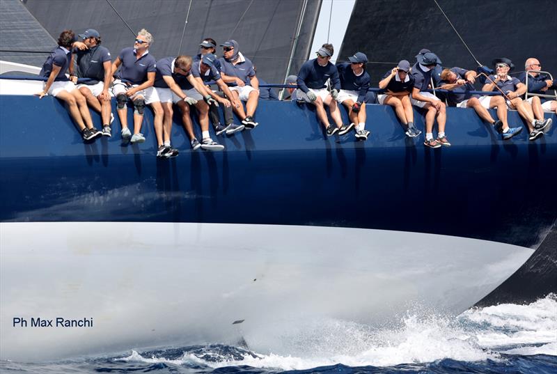 Maxi Yacht Rolex Cup 2022 day 2 photo copyright Max Ranchi / www.maxranchi.com taken at Yacht Club Costa Smeralda and featuring the Maxi class