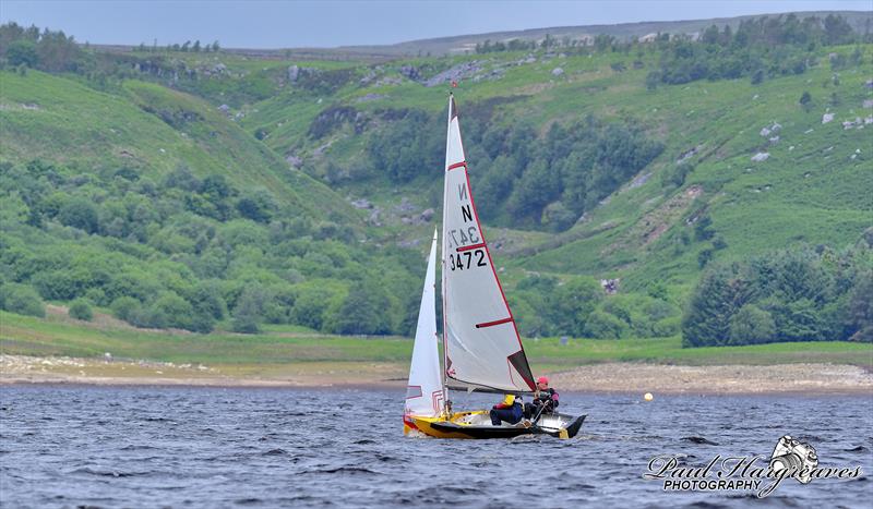 Mark & Emma Simpson during the Yorkshire Dales National 12 Open photo copyright Paul Hargreaves Photography taken at Yorkshire Dales Sailing Club and featuring the National 12 class