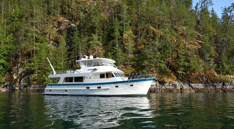 Desolation Sound, British Columbia, Canada photo copyright Outer Reef Yachts taken at  and featuring the Power boat class