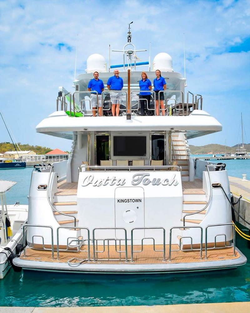 Outta Touch, a 105' Intermarine Motor Yacht, will show at the 2022 USVI Charter Yacht Show photo copyright Outta Touch taken at  and featuring the Power boat class