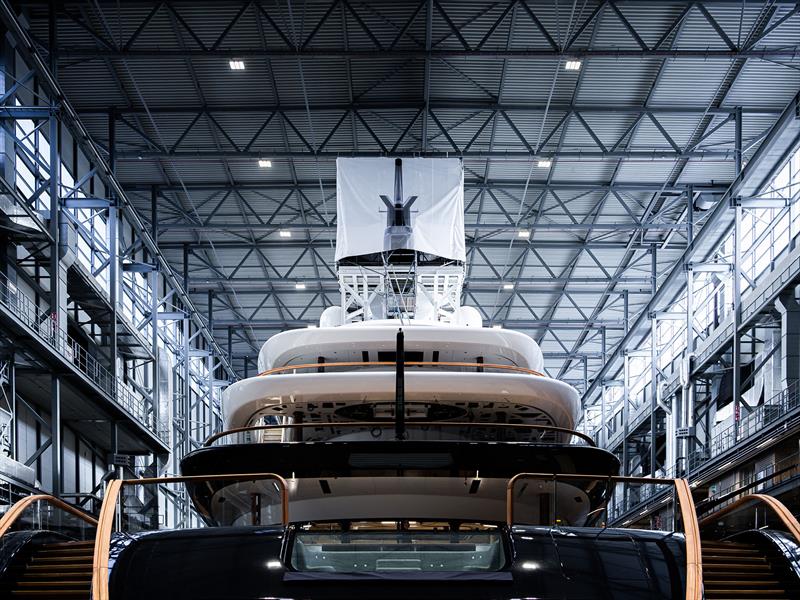 118.80-metre Project 821 photo copyright Feadship taken at  and featuring the Power boat class
