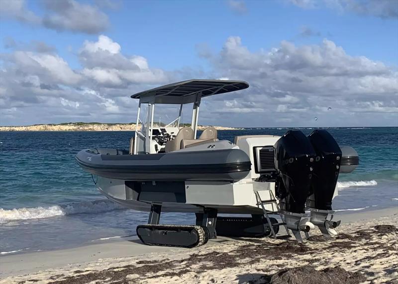 Discover the landing beaches of  D-day aboard the Iguana photo copyright Iguana Yachts taken at  and featuring the Power boat class