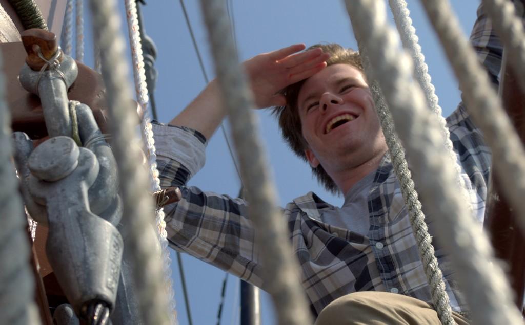 Morgan Pyle (Newburyport, Mass.) participated in Oliver Hazard Perry Rhode Island’s camp for “Seacoast Youth Services”, sponsored by Piscataqua Maritime Commission, aboard the Tall Ship Mystic in August 2014. photo copyright Ryan Schreck taken at  and featuring the  class