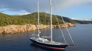 Kestrel 106 at anchor photo copyright  SW taken at  and featuring the  class