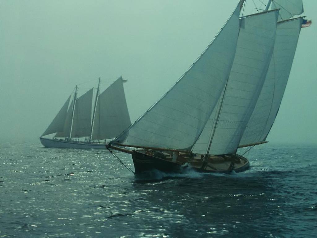 Scenes from Sail to Glory, the reenactment of the first race for the America’s Cup, Cowes 1851. © Maritime Productions LLC http://www.maritimeproductions.tv/