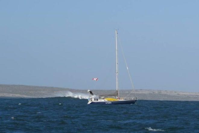 Ultegra at anchor in Bahia San Quintin © Bluewater Cruising Association