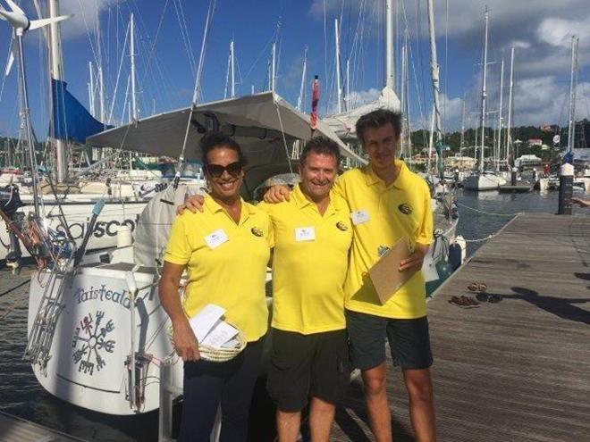 World ARC 2017/18 - Yellow Shirts © World Cruising Club