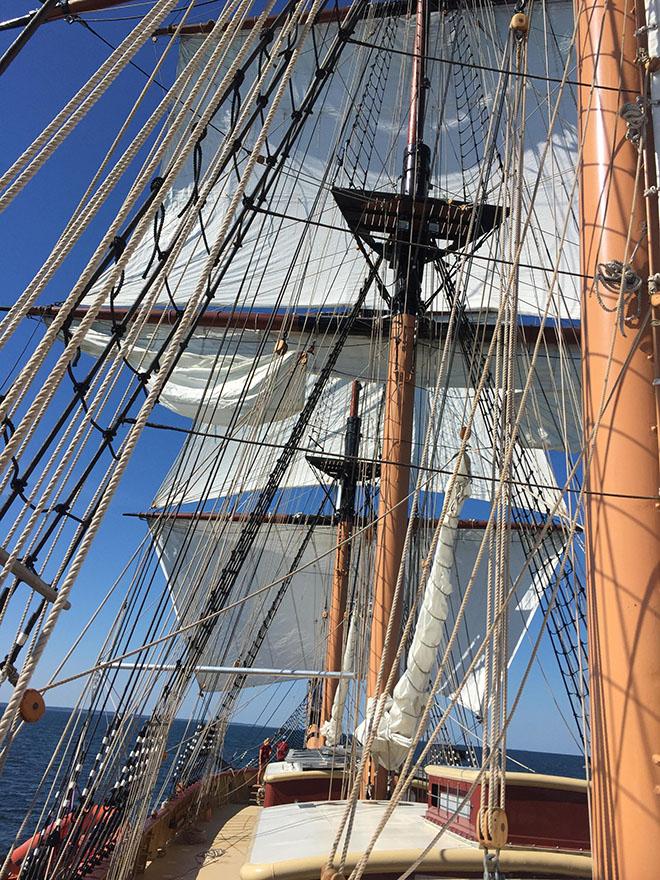 SSV Oliver Hazard Perry has set its 2017 schedule after a successful first season of summer programs in New England. © OHPRI