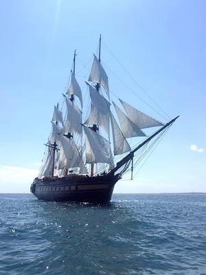 SSV Oliver Hazard Perry will sail to the Northwest Passage in 2017 as part of the University of Rhode Island’s groundbreaking ocean science research expedition. photo copyright URI and OHPRI taken at  and featuring the  class