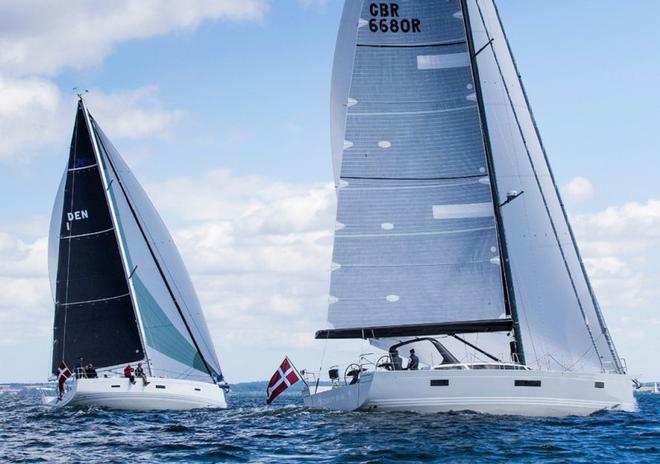 The X43 and X65 sail together in Denmark © X-Yachts
