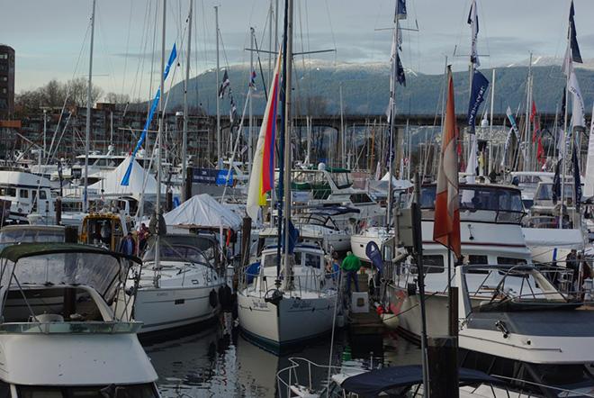 Bluewater Cruising Association at the Vancouver Boat Show! © Agathe Gaulin and Georgette Duhaime