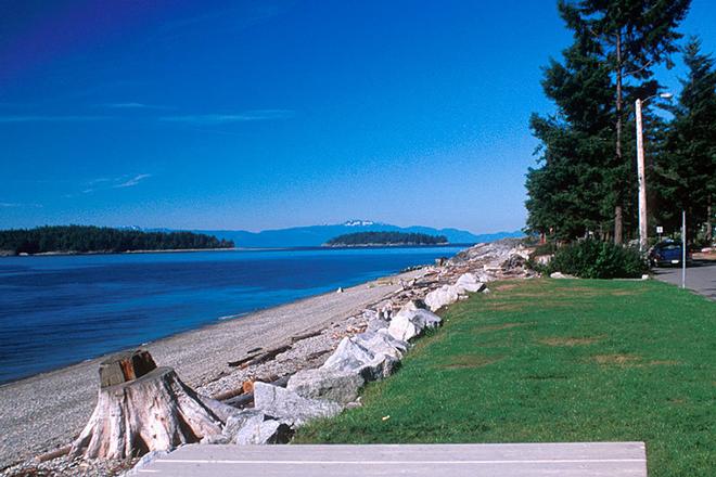 Sechelt Peninsula approximately on the 50th Parallel North ©  SW