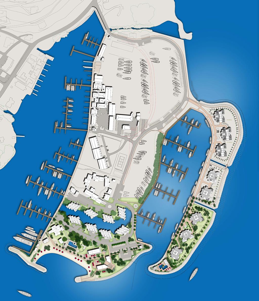 Nanny Cay outer marina master plan photo copyright World Cruising Club taken at  and featuring the  class