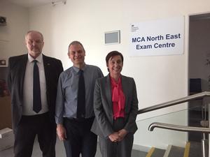 New maritime exam centre opens on Tyneside photo copyright Maritime and Coastguard Agency Press https://mcanet.mcga.gov.uk/press/albums.php taken at  and featuring the  class