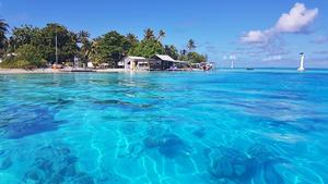 World ARC - Clear water of the Tuamotus photo copyright World Cruising Club taken at  and featuring the  class