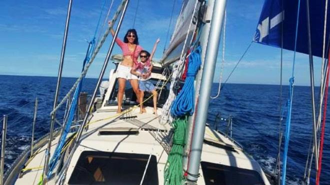 'China Girl' sailing adventures © Bluewater Cruising Yachts