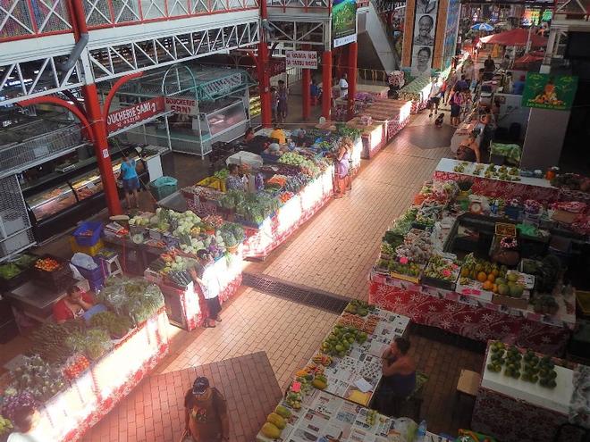 The Papeete City Market © Freedom and Adventure