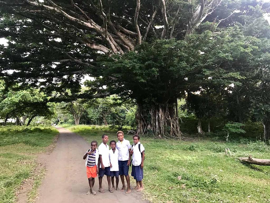 World ARC 2017-18 - Vanuatu - School children © World Cruising Club
