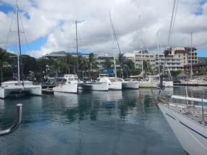 Papeete City Marina photo copyright Freedom and Adventure taken at  and featuring the  class