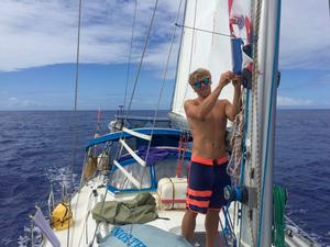 Cruising through French Polynesia Islands photo copyright SV Te Mana taken at  and featuring the  class