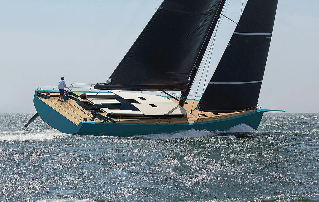 Under sail - the new Y/7 photo copyright Michael Schmidt Yachtbau http://www.msyachtbau.com taken at  and featuring the  class
