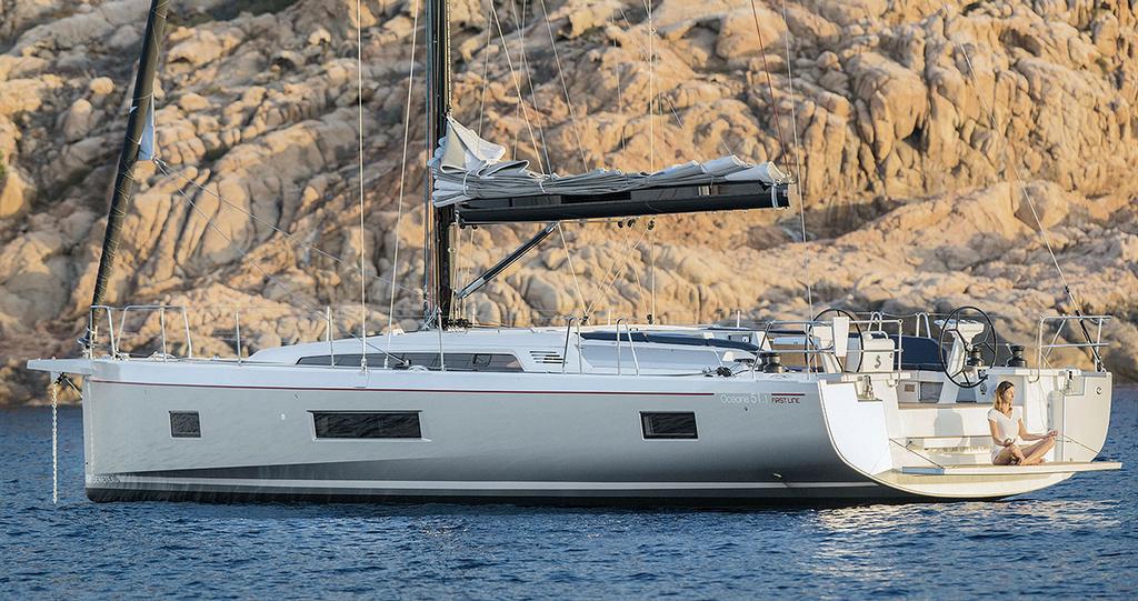 A hull form that takes the best of the world's racers and delivers comfort and space for the cruiser. © Beneteau http://www.beneteau.com/