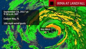 Irma Landfall photo copyright The Weather Channel taken at  and featuring the  class