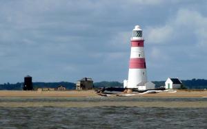 Orford Ness Light. Nearly there photo copyright SV Taipan taken at  and featuring the  class