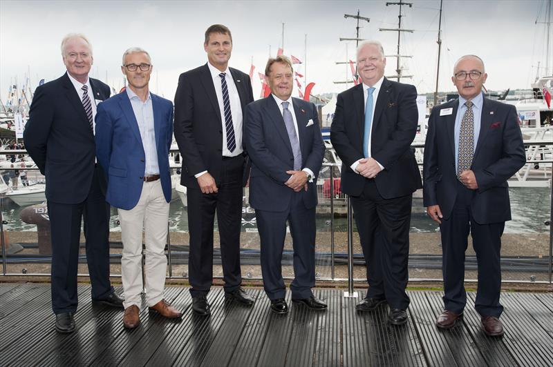 The Minister for Transport, Rt Hon John Hayes MP, visits the Southampton Boat Show photo copyright onEdition taken at  and featuring the  class