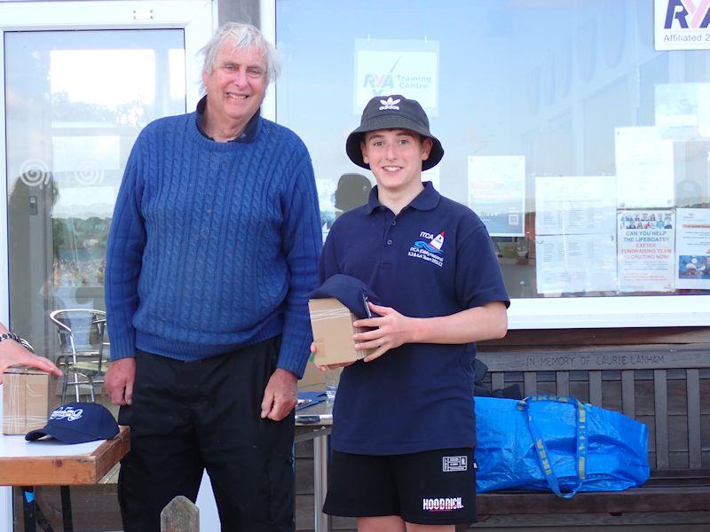 James Clements wins the Topper 5.2 fleet- Topper and RS Tera open meeting at Starcross photo copyright Helen Scott taken at Starcross Yacht Club and featuring the Topper class