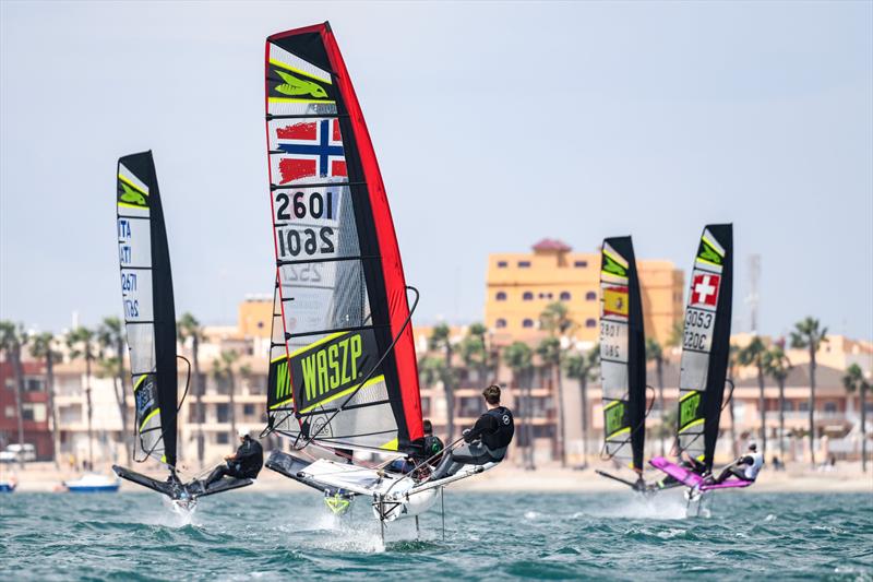 2022 WASZP European Games at Mar Menor, Spain photo copyright James Tomlinson taken at  and featuring the WASZP class