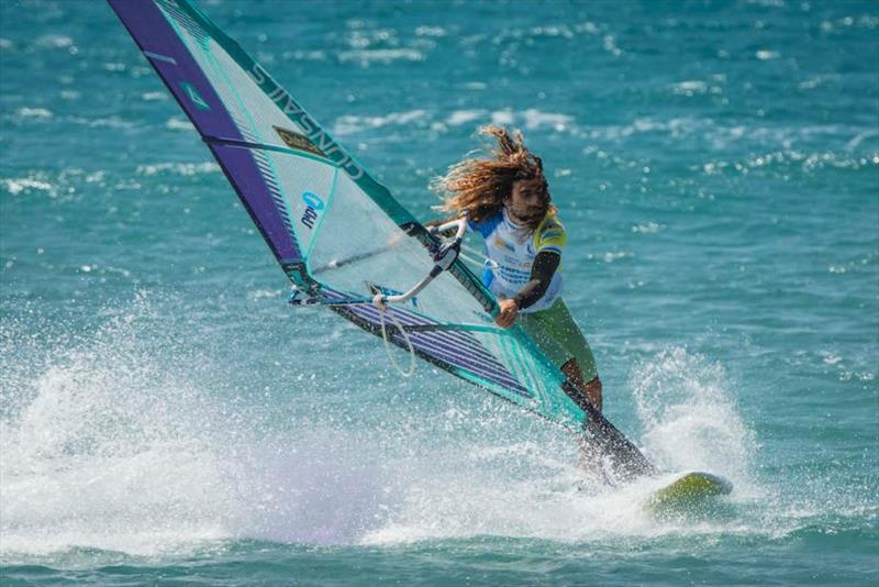 Dudu Levi from Israel photo copyright Gwen Marche taken at  and featuring the Windsurfing class
