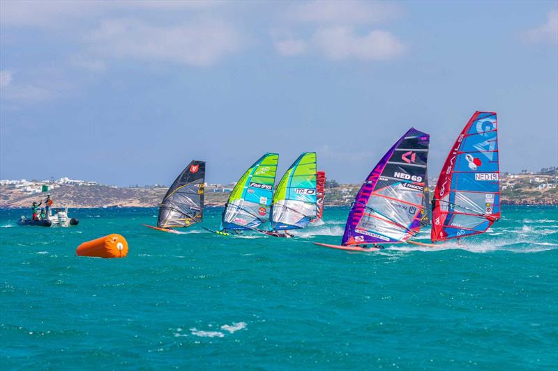 2022 IFCA Slalom World Championships in Paros photo copyright IFCA / Alessandro Giovanelli / CANON taken at  and featuring the Windsurfing class