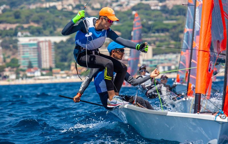 29er World Championships 2022 - Day 3 photo copyright Laura Carrau taken at Club Nautico El Balis and featuring the 29er class